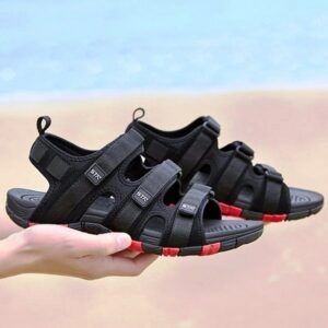 Men Casual Synthetic Sandals Flat Non-slip Outdoor Sport