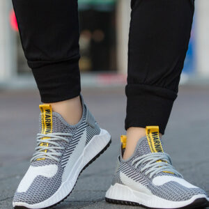 Grey New Trend Young Fashion Sneakers Hiking Shoes